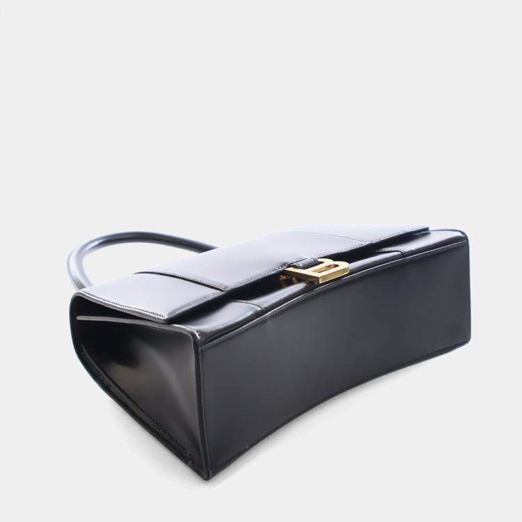 Pre Owned Balenciaga Medium Smooth Calfskin Hourglass