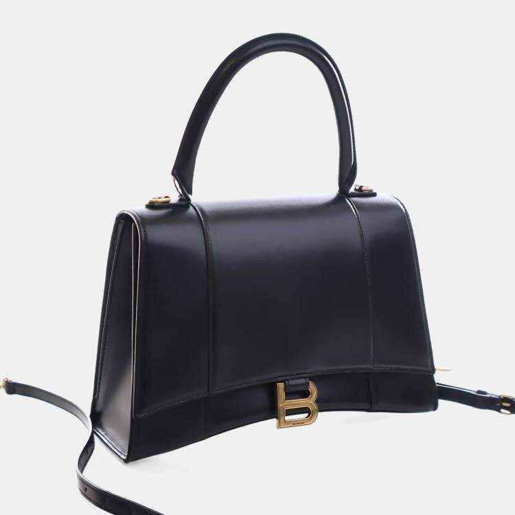 Pre Owned Balenciaga Medium Smooth Calfskin Hourglass