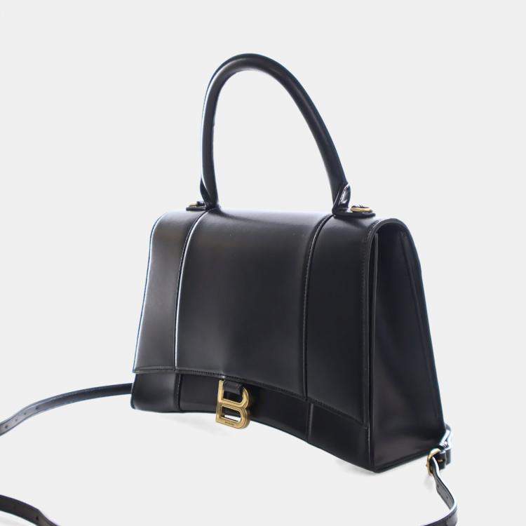 Pre Owned Balenciaga Medium Smooth Calfskin Hourglass