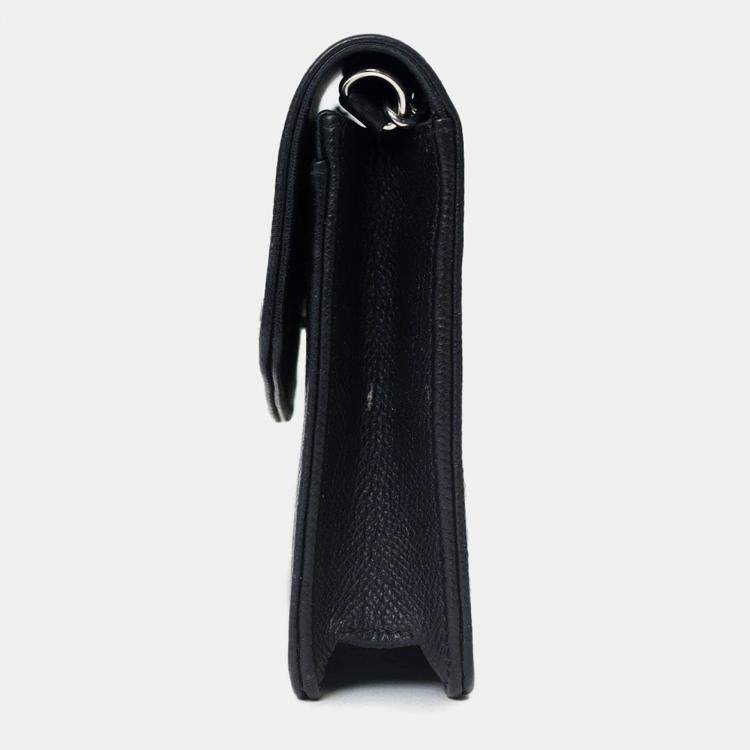 مملوكة مسبقًا Balenciaga Black Leather Graffiti Crossbody Bag