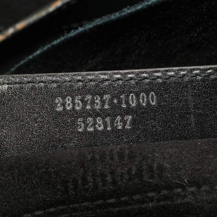 Pre Owned Balenciaga Pocket Black Leather and Suede Tote 