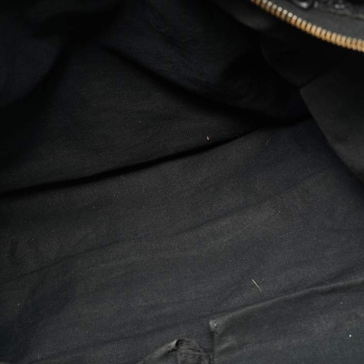 مملوكة مسبقًا Balenciaga Motorcycle City Black Leather Bag