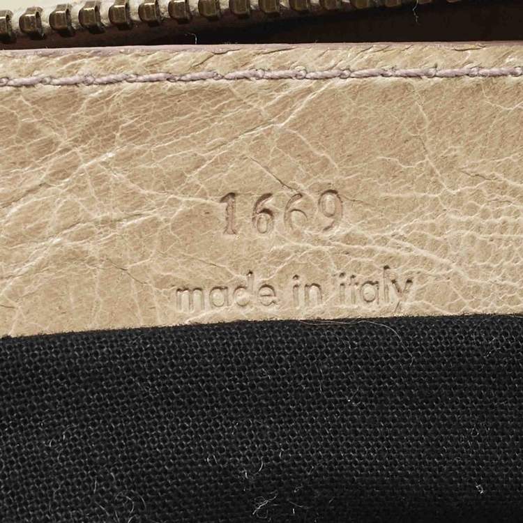 مملوكة مسبقًا Balenciaga Work RH Beige Leather Tote