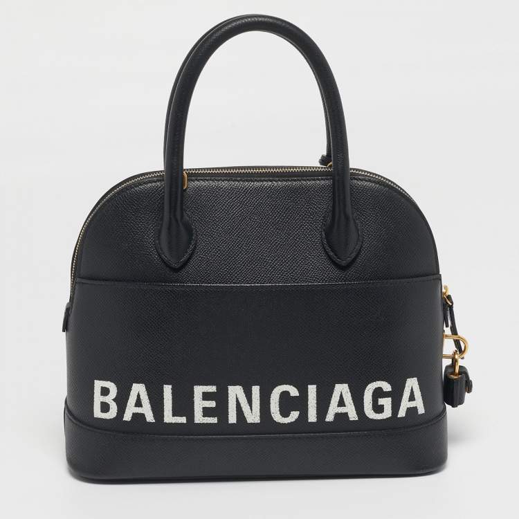 Pre Owned Balenciaga Ville Small Leather Bag