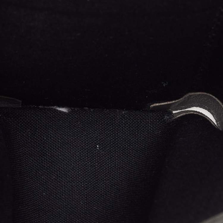 Pre Owned Balenciaga Papier Grey Leather Compact Wallet