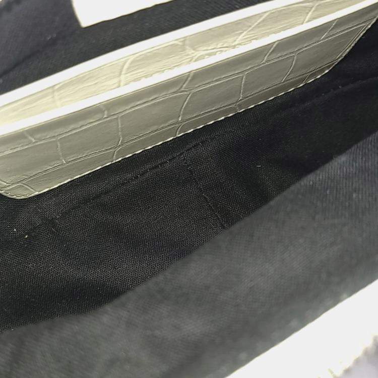 Pre Owned Balenciaga White Leather Le Cargol Mini Shoulder Bag (695814)