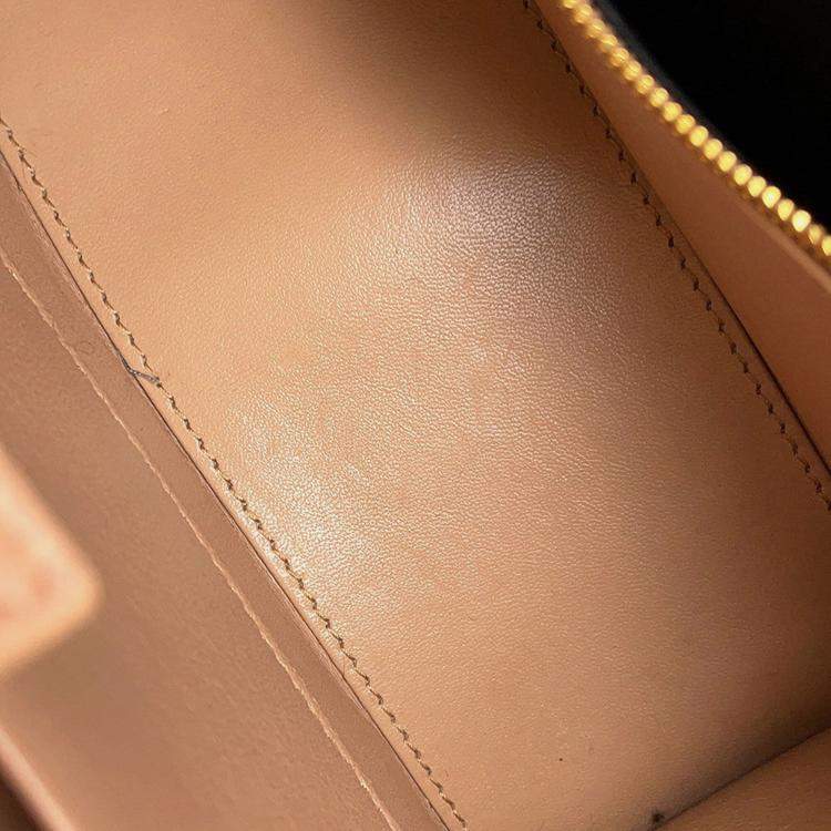 Pre Owned Balenciaga Hour Glass Jasmin Flower Leather