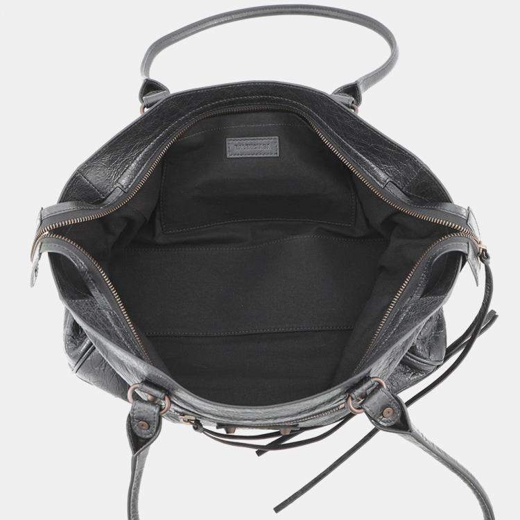 مملوكة مسبقًا Balenciaga Le City Bag East-West Black Lambskin