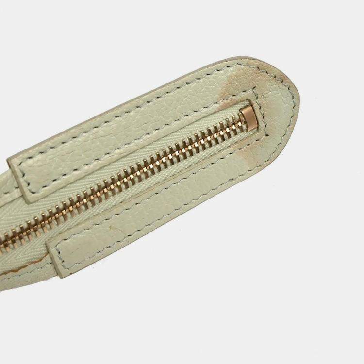 Pre Owned Balenciaga Light Green City Medium Handbag