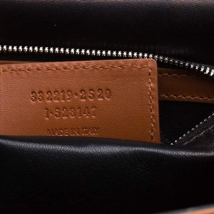 Pre Owned Balenciaga Brown Leather Le Dix Cartable Top Handle Bag