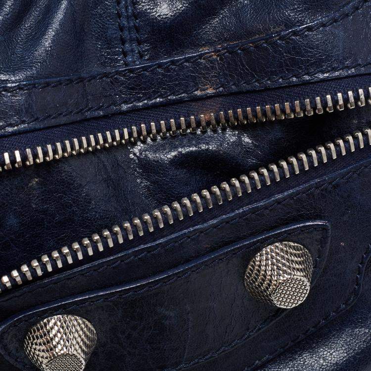مملوكة مسبقًا Balenciaga Marine Leather GSH Brief Tote