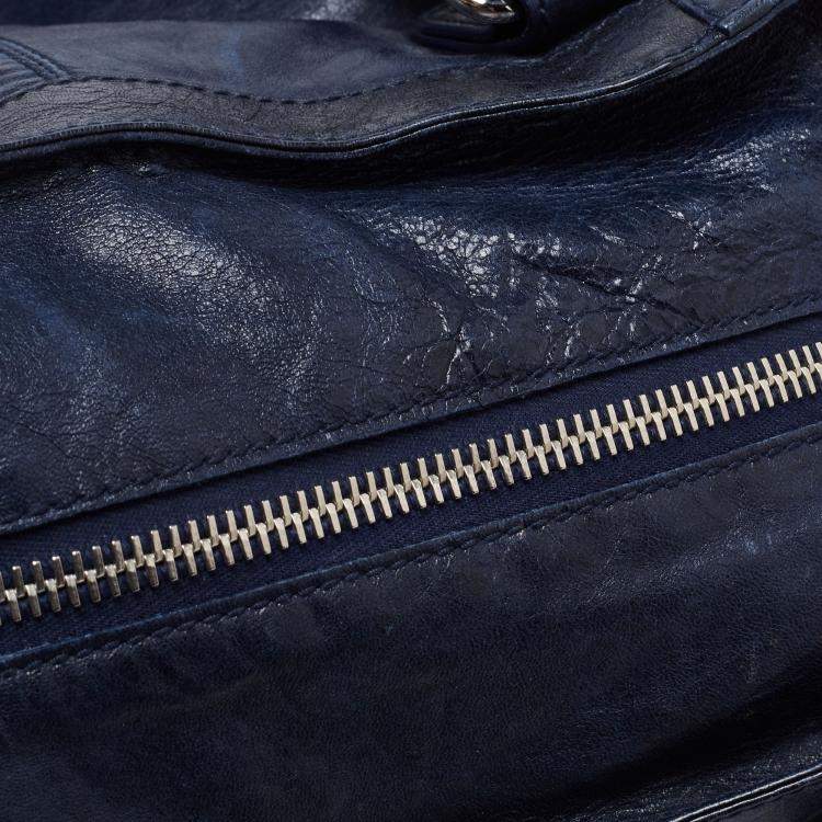 مملوكة مسبقًا Balenciaga Marine Leather GSH Brief Tote