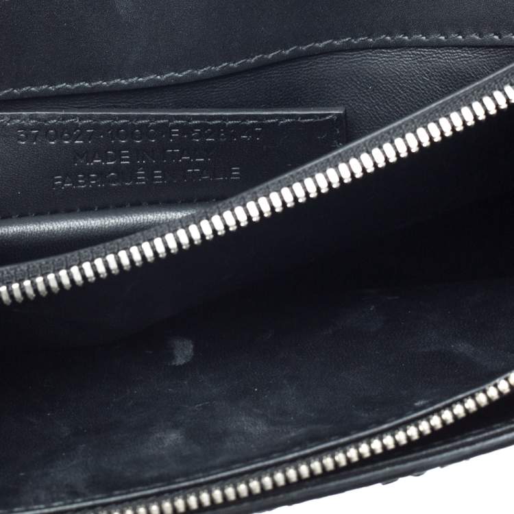Pre Owned Balenciaga Black Python and Leather Le Dix Cartable Top Handle Bag