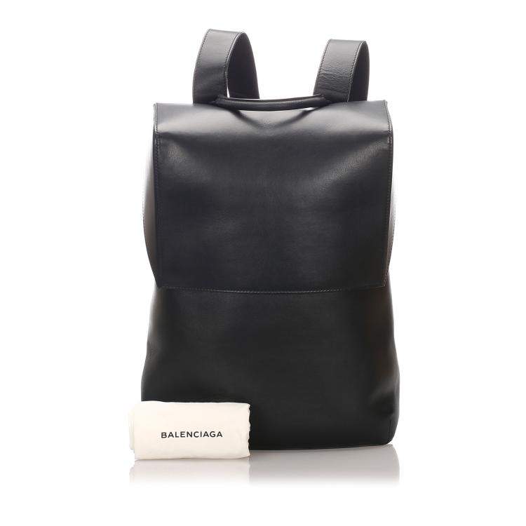 balenciaga black backpack