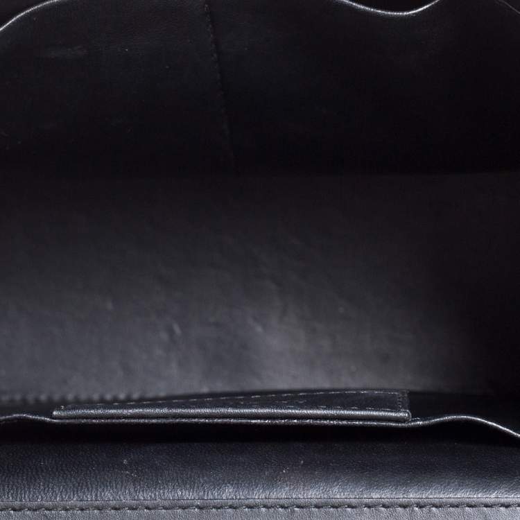 Pre Owned Balenciaga Black Leather Le Dix Cartable Top Handle Bag