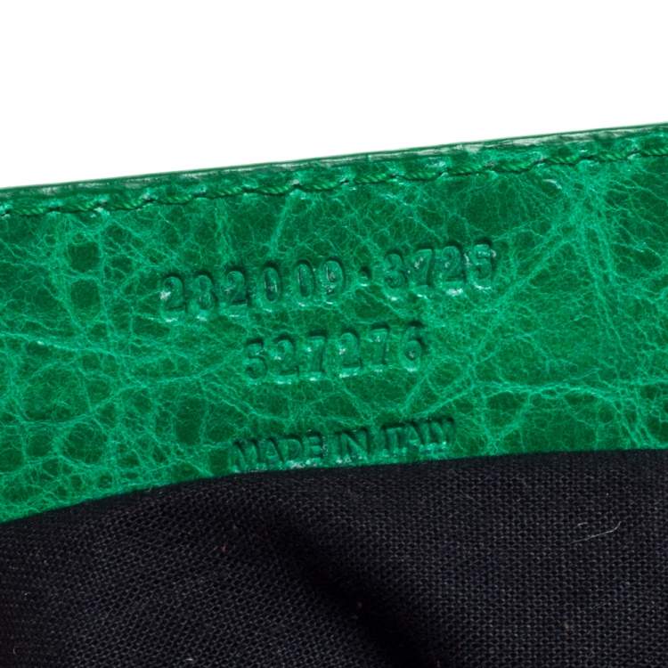 Pre Owned Balenciaga Vert Trefle Leather RSH Part Time Tote