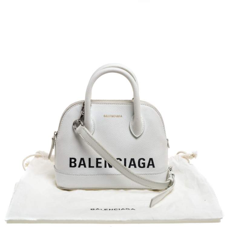balenciaga xxs ville white