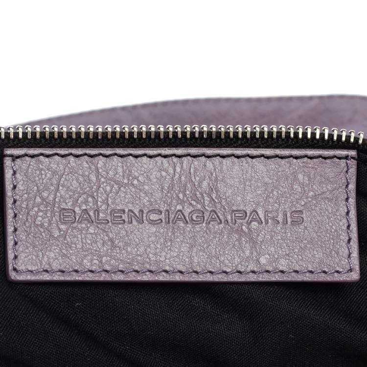 مملوكة مسبقًا Balenciaga Glycine Agneau Leather RSH Neo Folk Messenger Bag