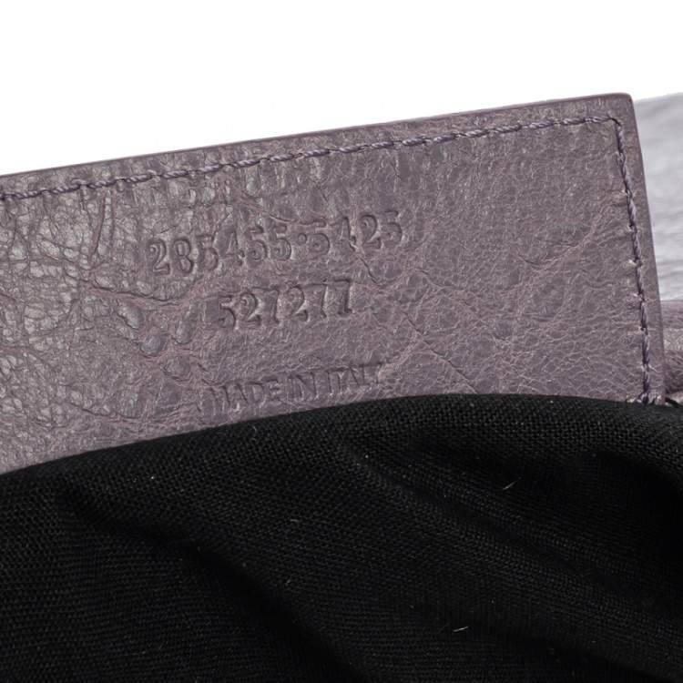 مملوكة مسبقًا Balenciaga Glycine Agneau Leather RSH Neo Folk Messenger Bag