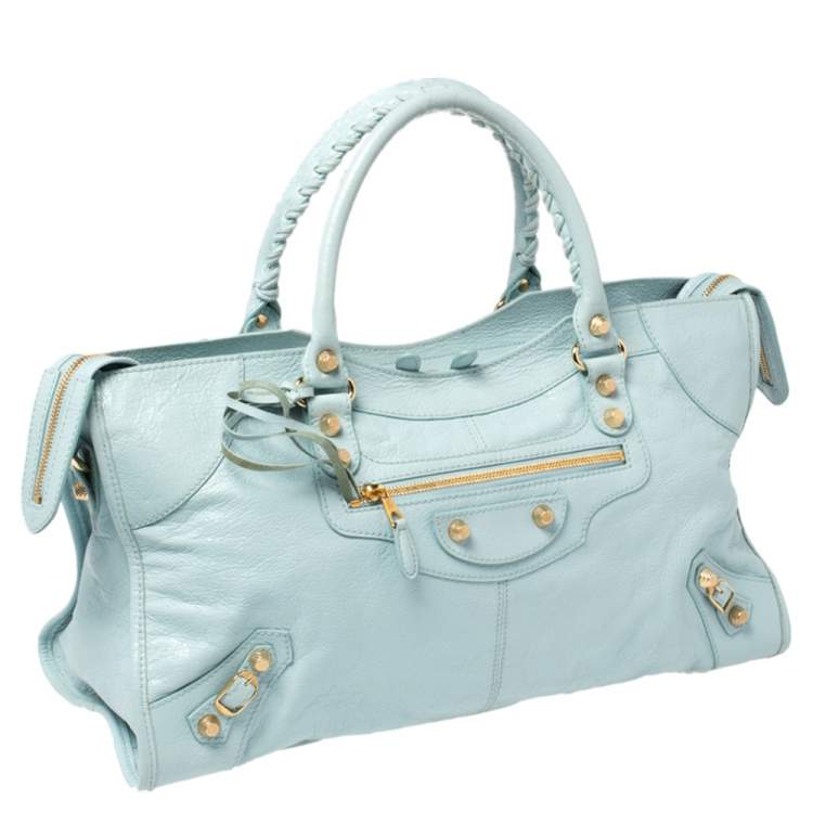 Pre Owned Balenciaga Papete Leather RGH Part Time Tote