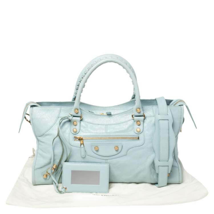 Pre Owned Balenciaga Papete Leather RGH Part Time Tote
