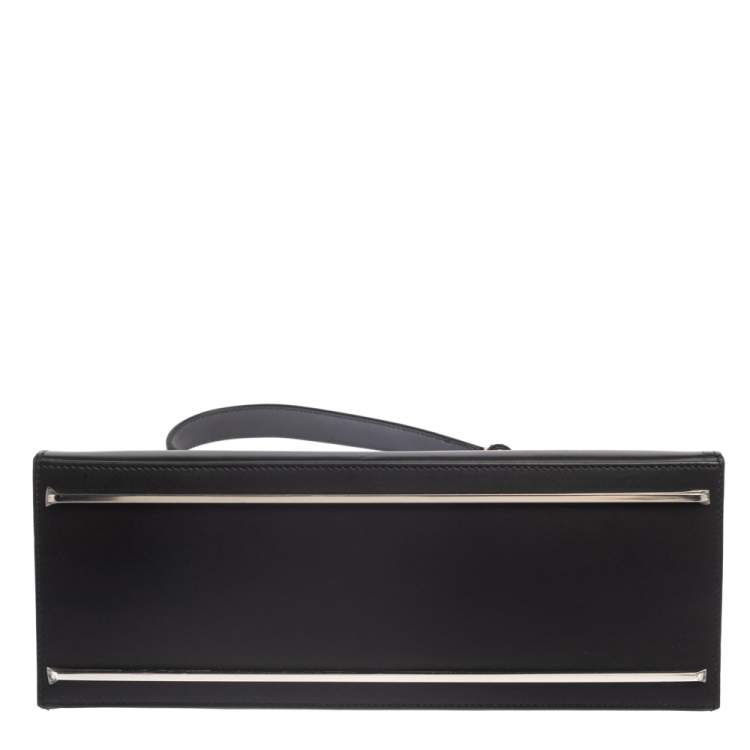 Pre Owned Balenciaga Black Leather Le Dix Cartable Top Handle Bag