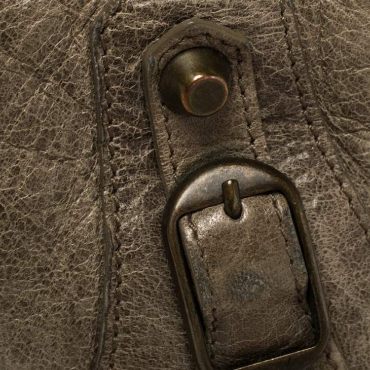 مملوكة مسبقًا Balenciaga Dolma Leather RH Twiggy Satchel