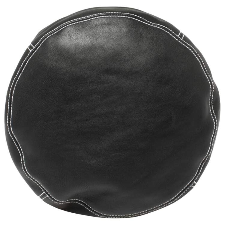 Pre Owned Balenciaga Black Leather Air Hobo 