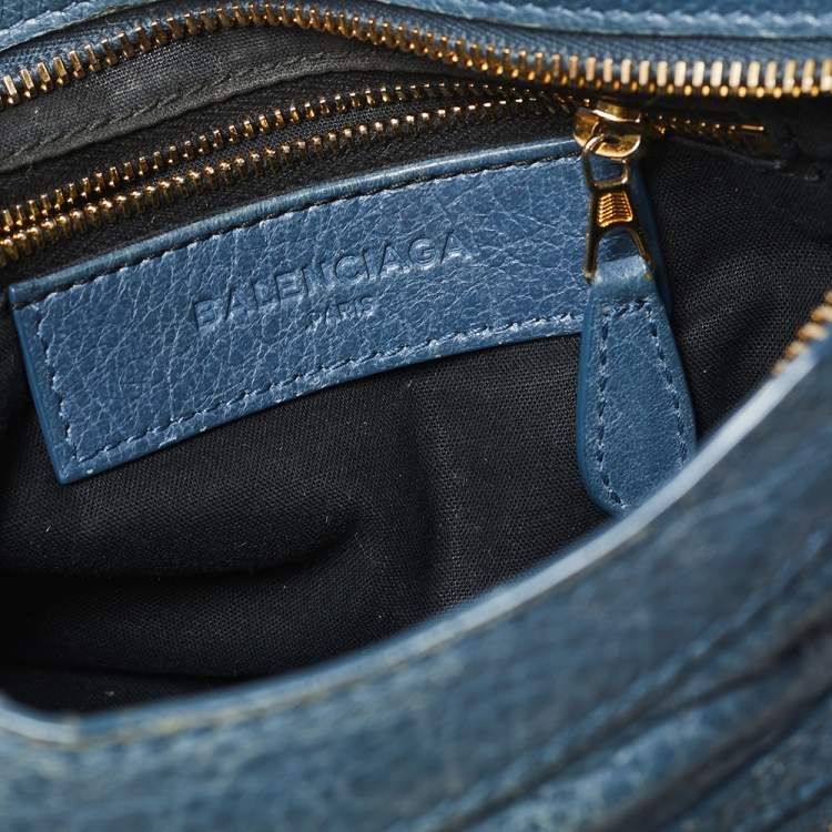 Pre Owned Balenciaga Conard Leather Mini Classic City Tote