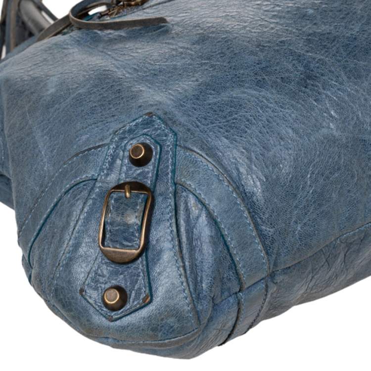 مملوكة مسبقًا Balenciaga Tempete Leather RH Purse Bag