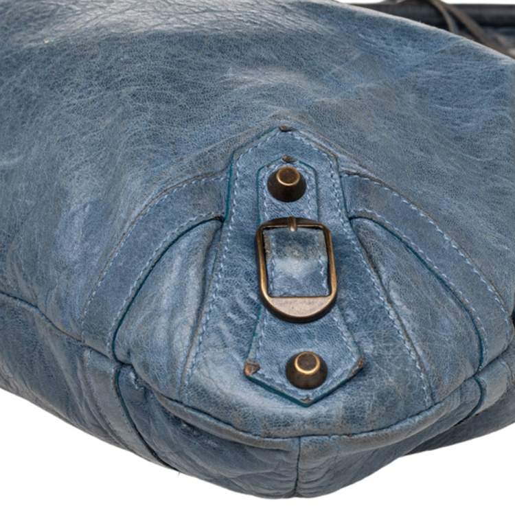 مملوكة مسبقًا Balenciaga Tempete Leather RH Purse Bag