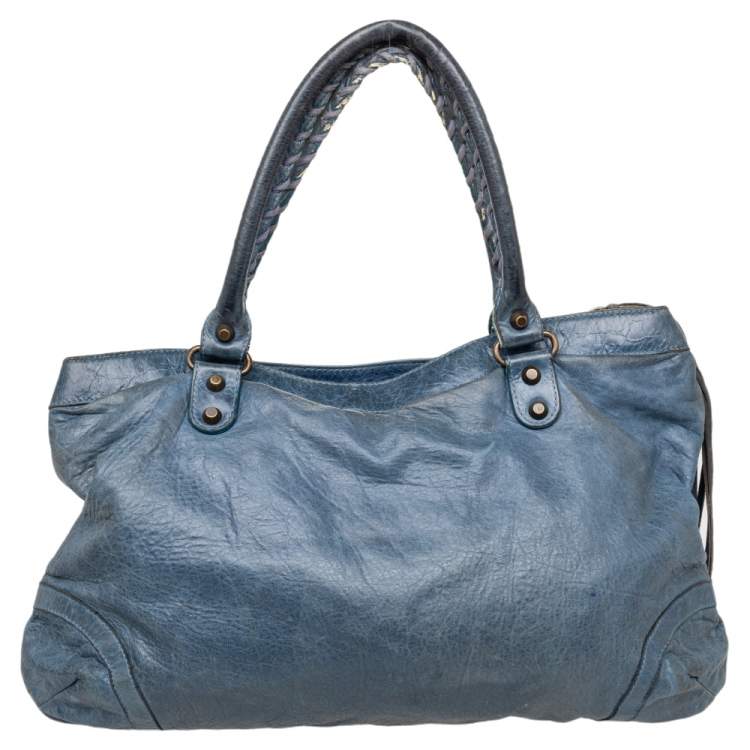 مملوكة مسبقًا Balenciaga Tempete Leather RH Purse Bag