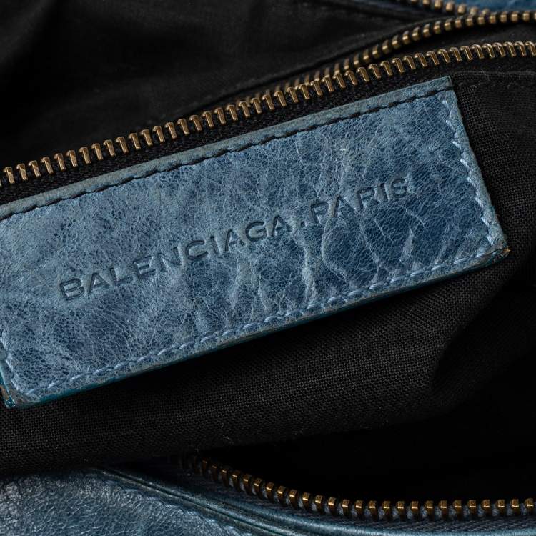مملوكة مسبقًا Balenciaga Tempete Leather RH Purse Bag