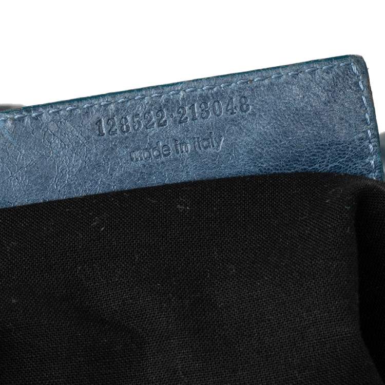 مملوكة مسبقًا Balenciaga Tempete Leather RH Purse Bag