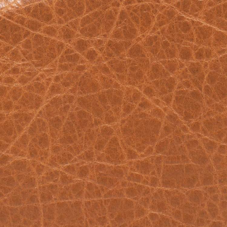 Pre Owned Balenciaga Cumin Leather Screw Bifold Card Holder