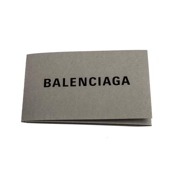 Pre Owned Balenciaga Pink Leather Cash Pouch