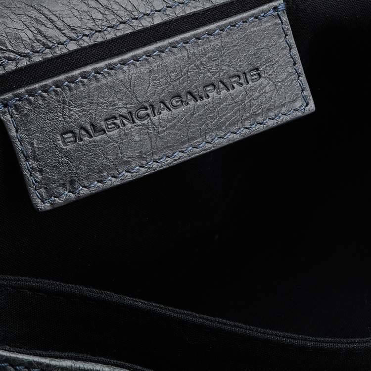 Pre Owned Balenciaga Sapin Leather RSH Envelope Clutch