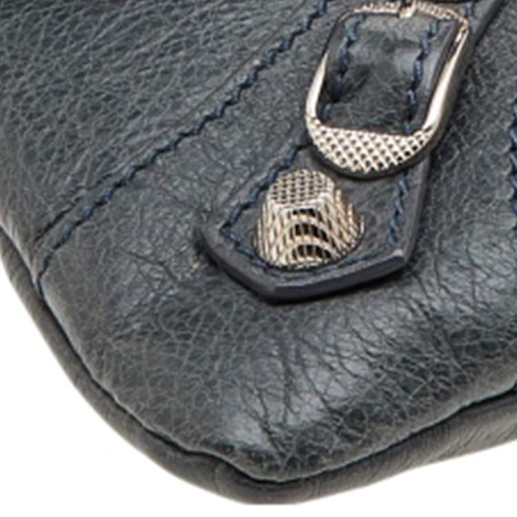 Pre Owned Balenciaga Sapin Leather RSH Envelope Clutch