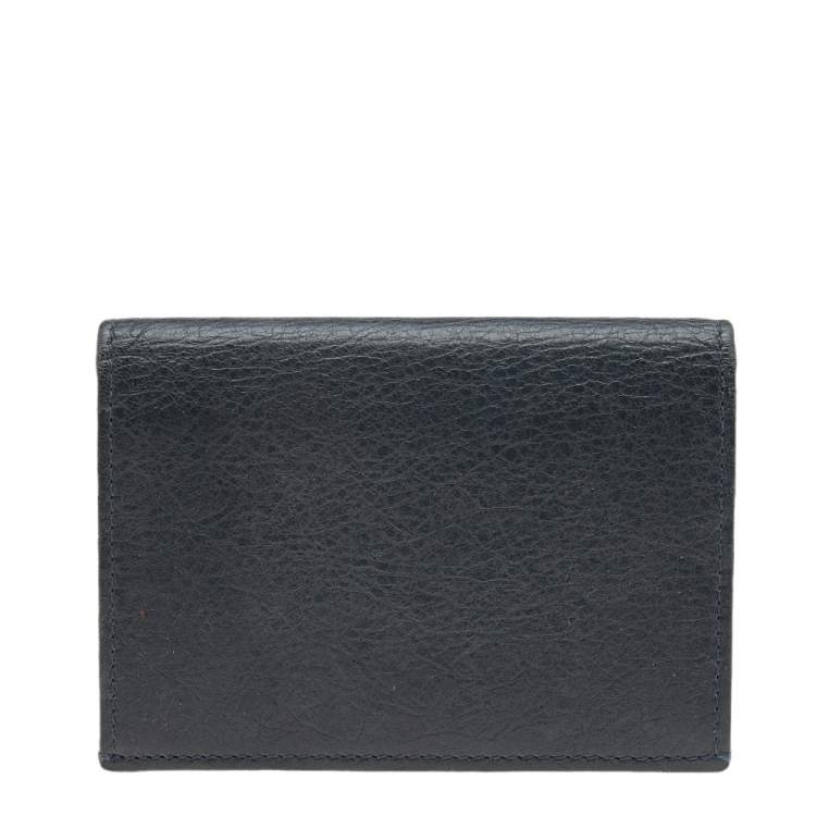 مملوكة مسبقًا Balenciaga Anthracite Leather City Bifold Wallet