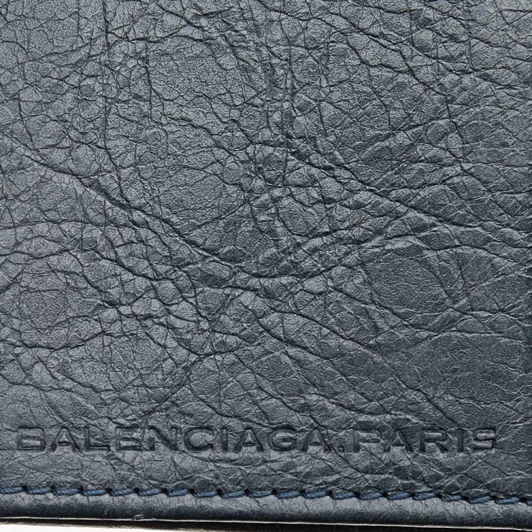 مملوكة مسبقًا Balenciaga Anthracite Leather City Bifold Wallet