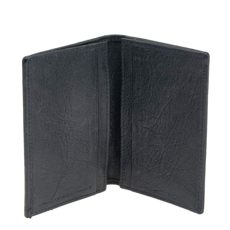 مملوكة مسبقًا Balenciaga Anthracite Leather City Bifold Wallet