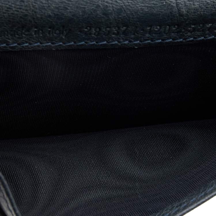 مملوكة مسبقًا Balenciaga Anthracite Leather City Bifold Wallet