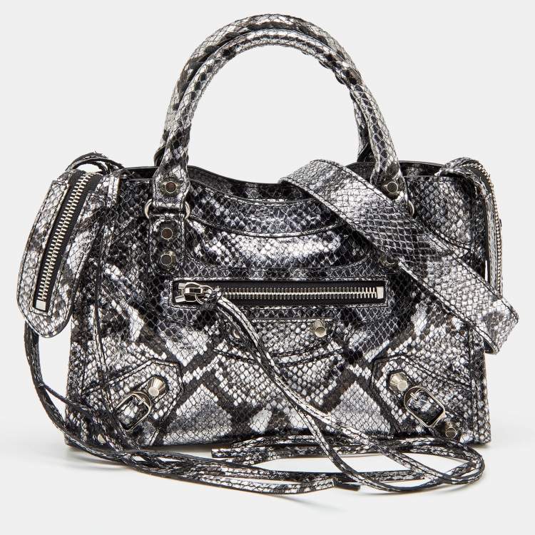 Classic silver mini hot sale city balenciaga