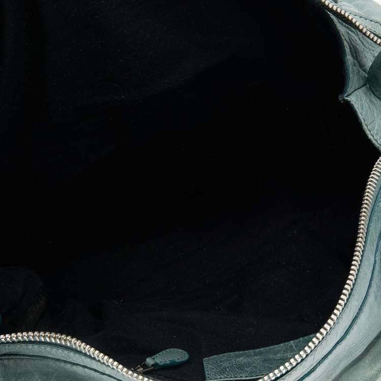 Pre Owned Balenciaga Tempete Leather GSH Midday Bag