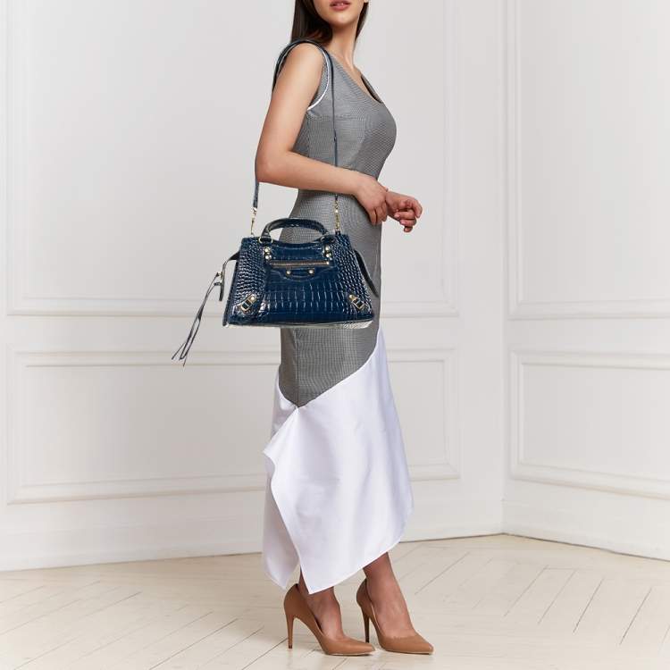Balenciaga Weekend Bag in Blue  Fashion, Balenciaga classic city, Weekender  bag