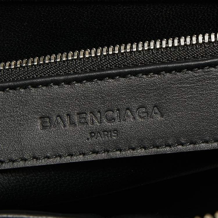 Pre Owned Balenciaga Beige Python Le Dix Cartable Top Handle Bag