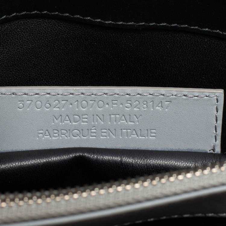 Pre Owned Balenciaga Tri Color Leather and Python Le Dix Cartable Top Handle Bag