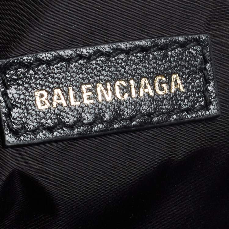 Pre Owned Balenciaga Neon Pink Nylon Everyday Belt Bag