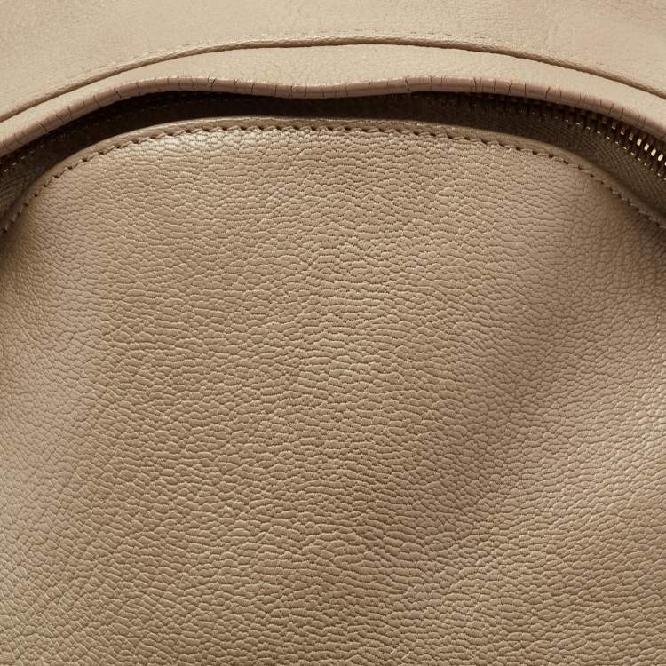 Pre Owned Balenciaga Beige Leather Classic Backpack