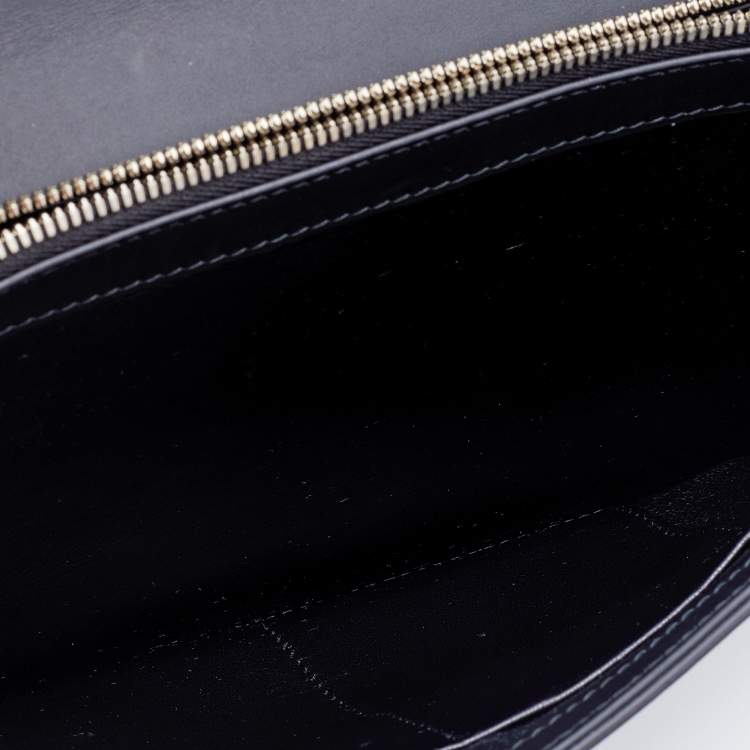 Pre Owned Balenciaga Black Leather Le Dix Cartable Top Handle Bag